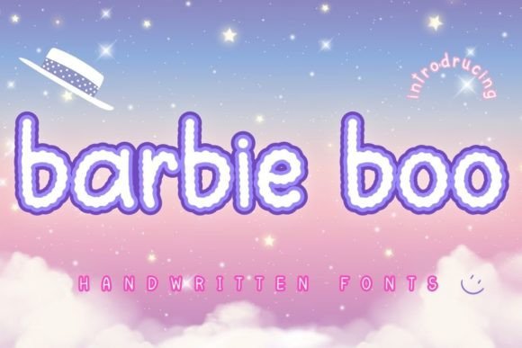 Barbie Boo: A Playful Display Font for Engaging Digital Content
