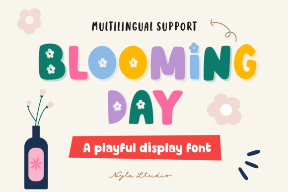 Blooming Day Font Review for Campaign Designers