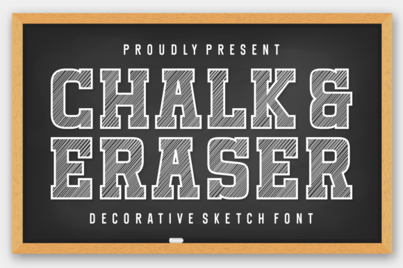 Chalk and Eraser: A Display Font That Feels Like a Warm Handwritten Note