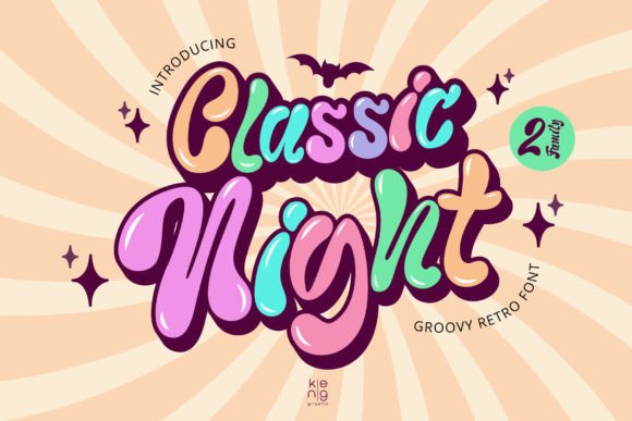 Classic Night: A Retro Display Font That Adds Instant Character