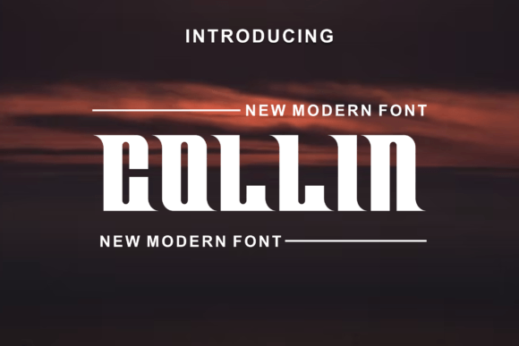 Collins: A Bold Display Font for Impactful Branding