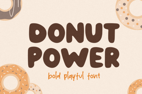 Donut Power: A Font That Brings Joy to Every Page