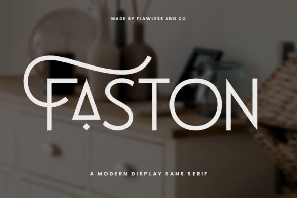 Faston: A Modern Display Font That Elevates Digital Branding