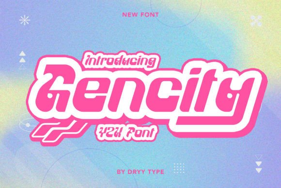 Gencity Typeface: The Playful Display Font That Makes Campaigns Pop