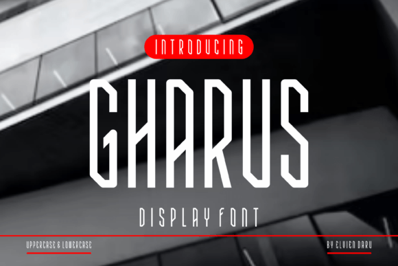 Gharus: A Display Font That Feels Like a Secret Weapon
