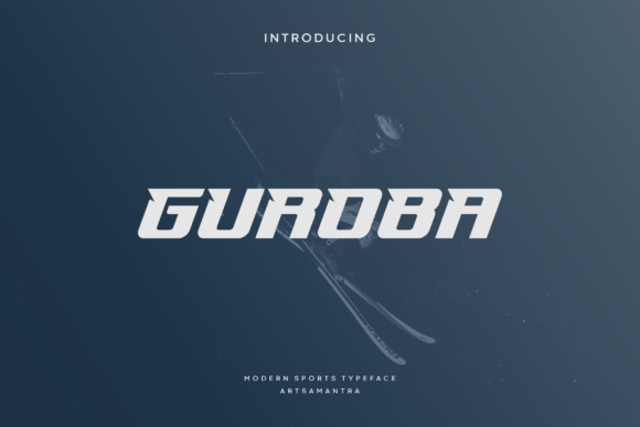 Guroba: A Bold, All-Caps Display Font for Logos That Land