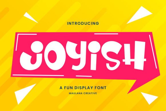 Joyish: A Display Font That Earns Its Smile