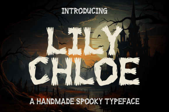 Lily Chloe: A Spooky Display Font for Halloween Campaigns