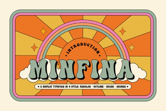 Min Fina: A Display Font That Anchors Retro-Boho Energy in Campaigns