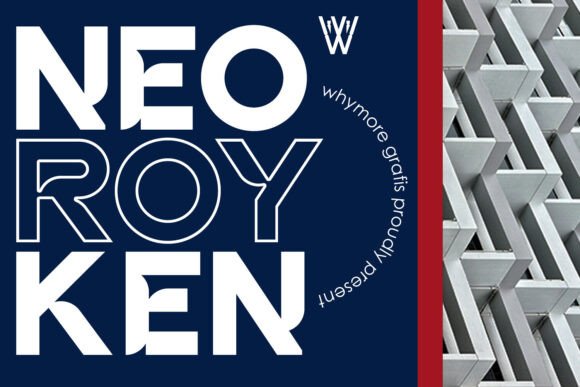 Neo Royken: A Display Font That Makes Your Brand Feel Instantly Polished