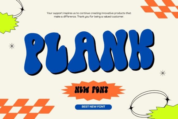 Plank: A Bold Display Font That Commands Attention