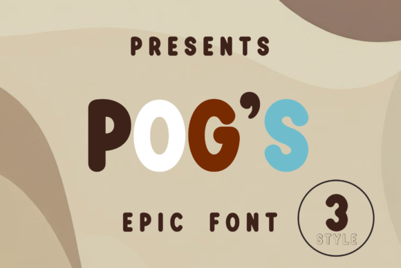 Pog s Family: A Display Font with Editorial Warmth