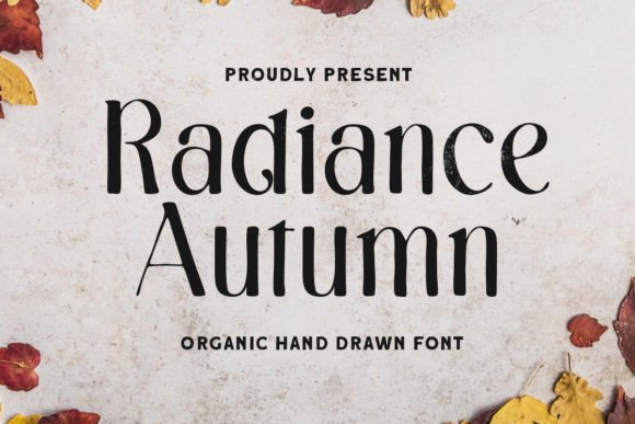 Radiance Autumn: A Display Font for Editorial Elegance