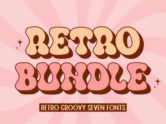 Retro Bundle: A Display Font That Adds Instant Charm to Your Brand