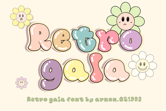 Retro Gala: A Display Font That Adds Joy to Campaigns