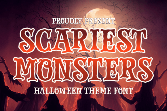 Scariest Monsters: A Font That Brings Character to Your Brand
