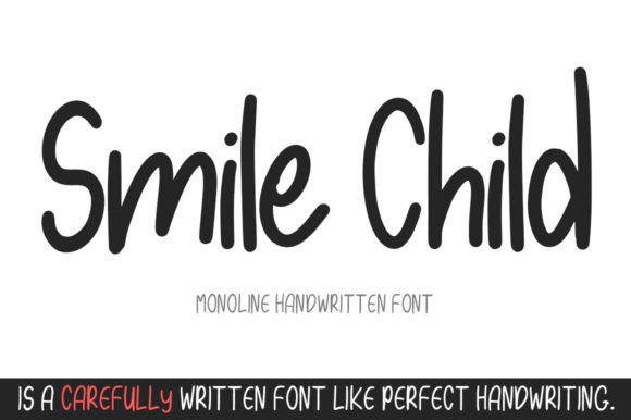 Smile Child: A Friendly, Polished Display Font for Small Business Branding