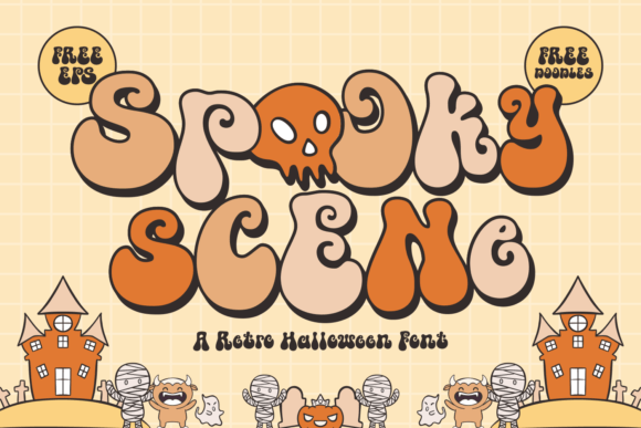 Spooky Scene: A Display Font That Sets the Halloween Mood—Without Sacrificing Clarity