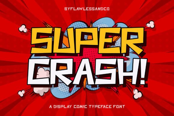 Super Crash: A Display Font That Adds Magic to Real Business Branding