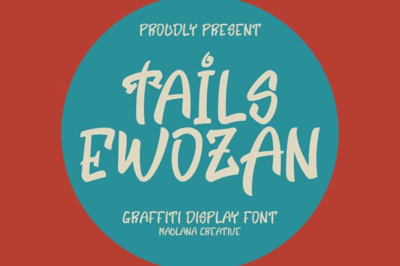 Tails Ewozan: A Bold Display Font for Campaign Headlines