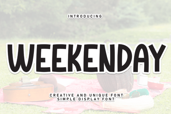 Weekenday: A Display Font That Feels Like a Thoughtful Decision