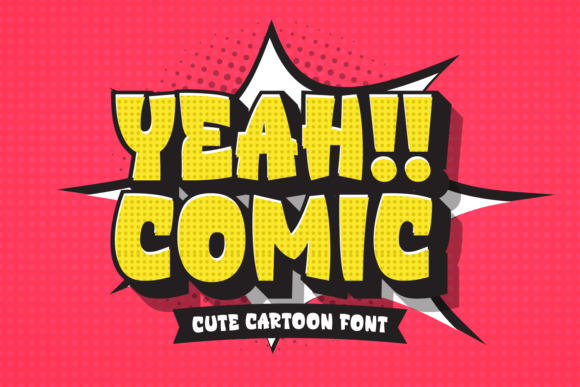 Yeah Comic: A Font That Brings Joy to Every Project
